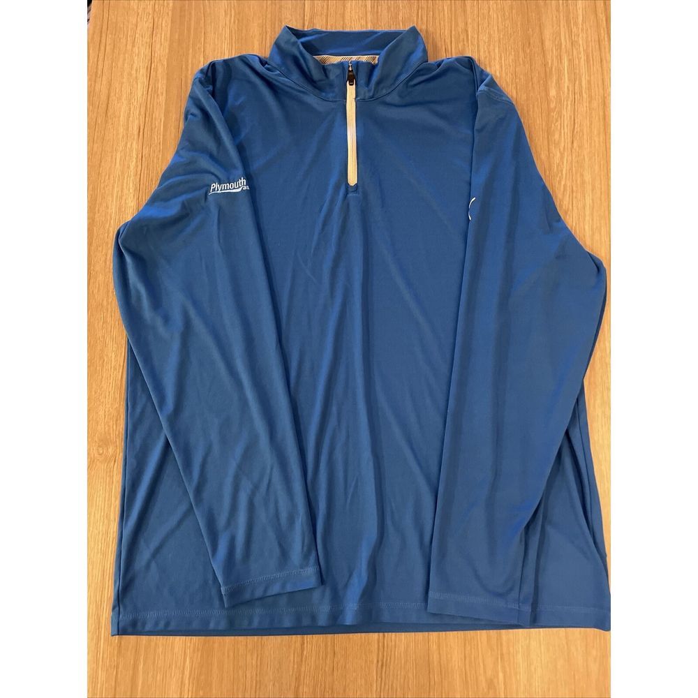 Puma Active Wear Men Half‎ Zip Jacket  Plymouth Rock Assurance In Blue Size XL